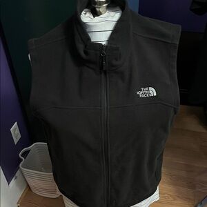 The North Face Charcoal Fleece Vest